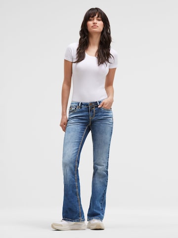 Soccx Slimfit Jeans FI:LO Slim Fit in Blau