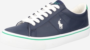 Polo Ralph Lauren Sneakers 'SAYER' in Blauw: voorkant