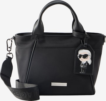 Karl Lagerfeld Käsilaukku 'IKON' värissä musta: etupuoli