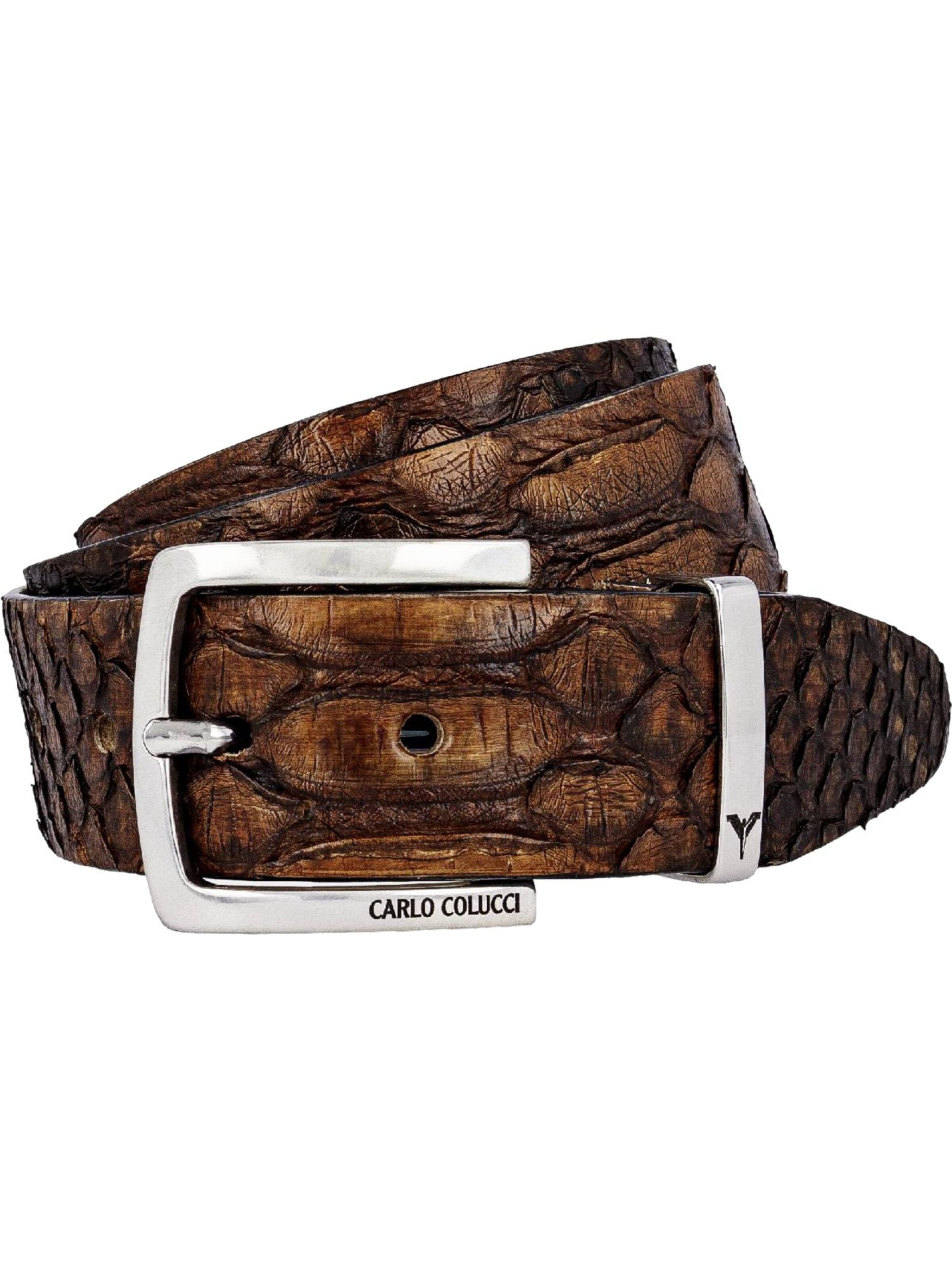 Carlo Colucci Riem 'Christoph' in Bruin: voorkant