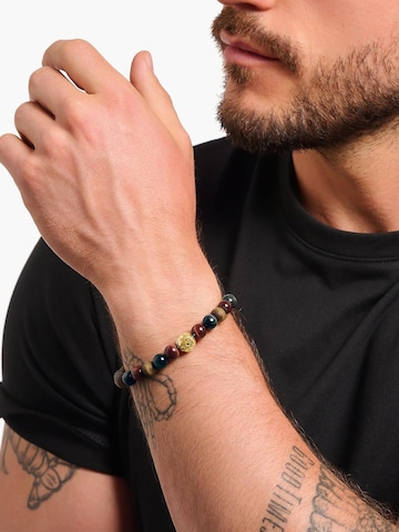 Bracelet 'Armband Tigerauge Gold' Thomas Sabo en or : devant
