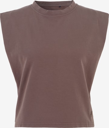 FILA - Camiseta 'Capileira' en marrón: frente