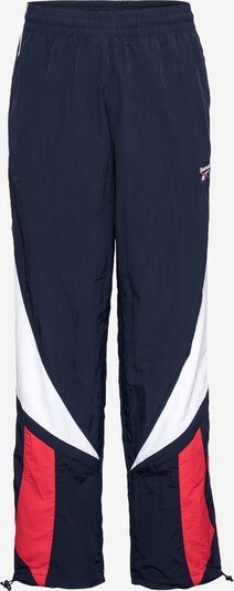 REEBOK Sportske hlače 'Twin Vector' u tamno plava / crvena / bijela, Pregled proizvoda
