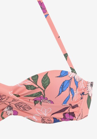 Bandeau Hauts de bikini s.Oliver en rose