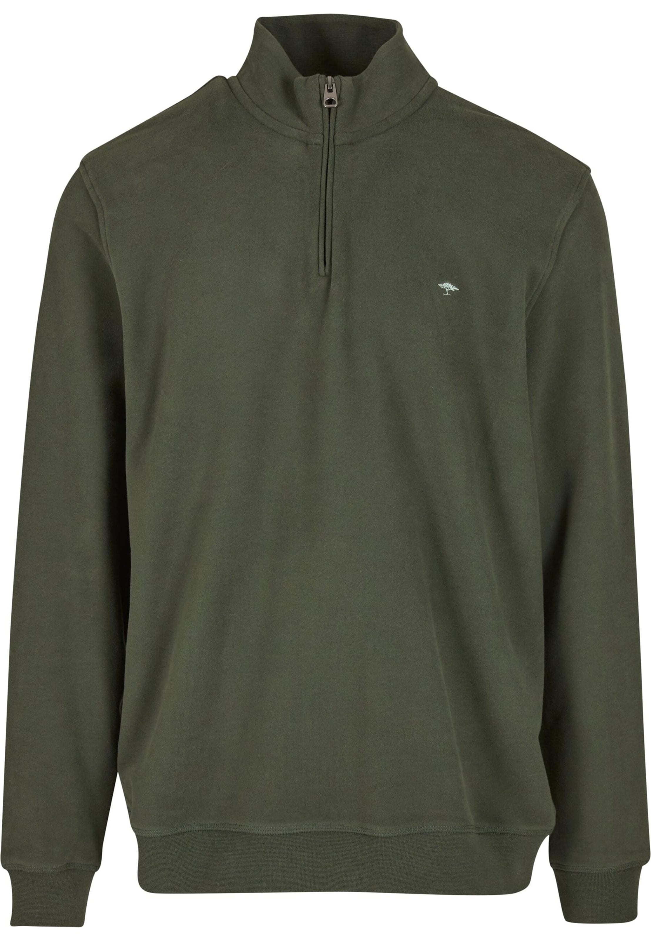 Felpa di FYNCH-HATTON in verde: frontale