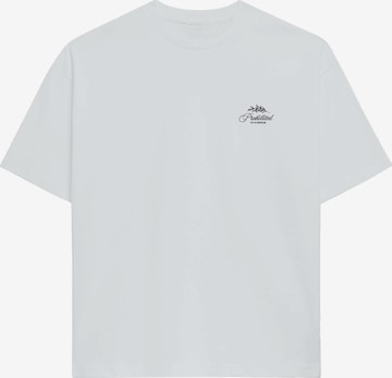 Prohibited - Camiseta 'Leaf' en blanco: frente