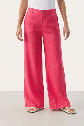 Part Two Wide Leg Hose 'Ninnes' in Pink