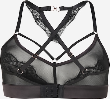 Hunkemöller T-shirt Bra 'Kristin' in Black