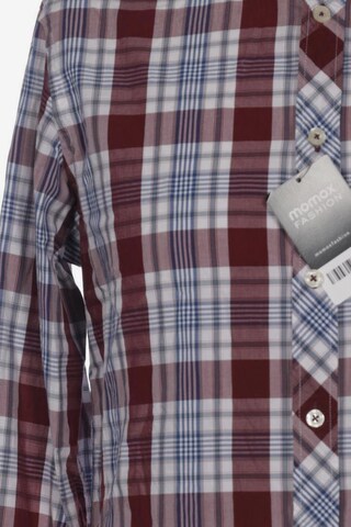 BURLINGTON Button Up Shirt in S in Red