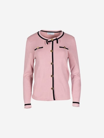 Passioni Knit Cardigan in Pink: front