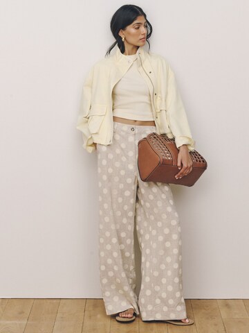 Next Loosefit Hose in Beige: Vorderseite