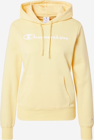 Champion Authentic Athletic Apparel Sweatshirt in Gelb: predná strana