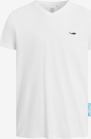 T-Shirt 'Ocean' MBRC the ocean en blanc : devant