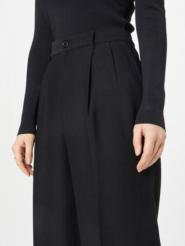 Lauren Ralph Lauren Regular Plissert bukse 'IVELISSE' i svart