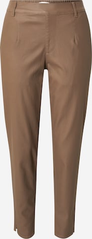 Pantalon 'BELLE LISA' OBJECT en marron : devant