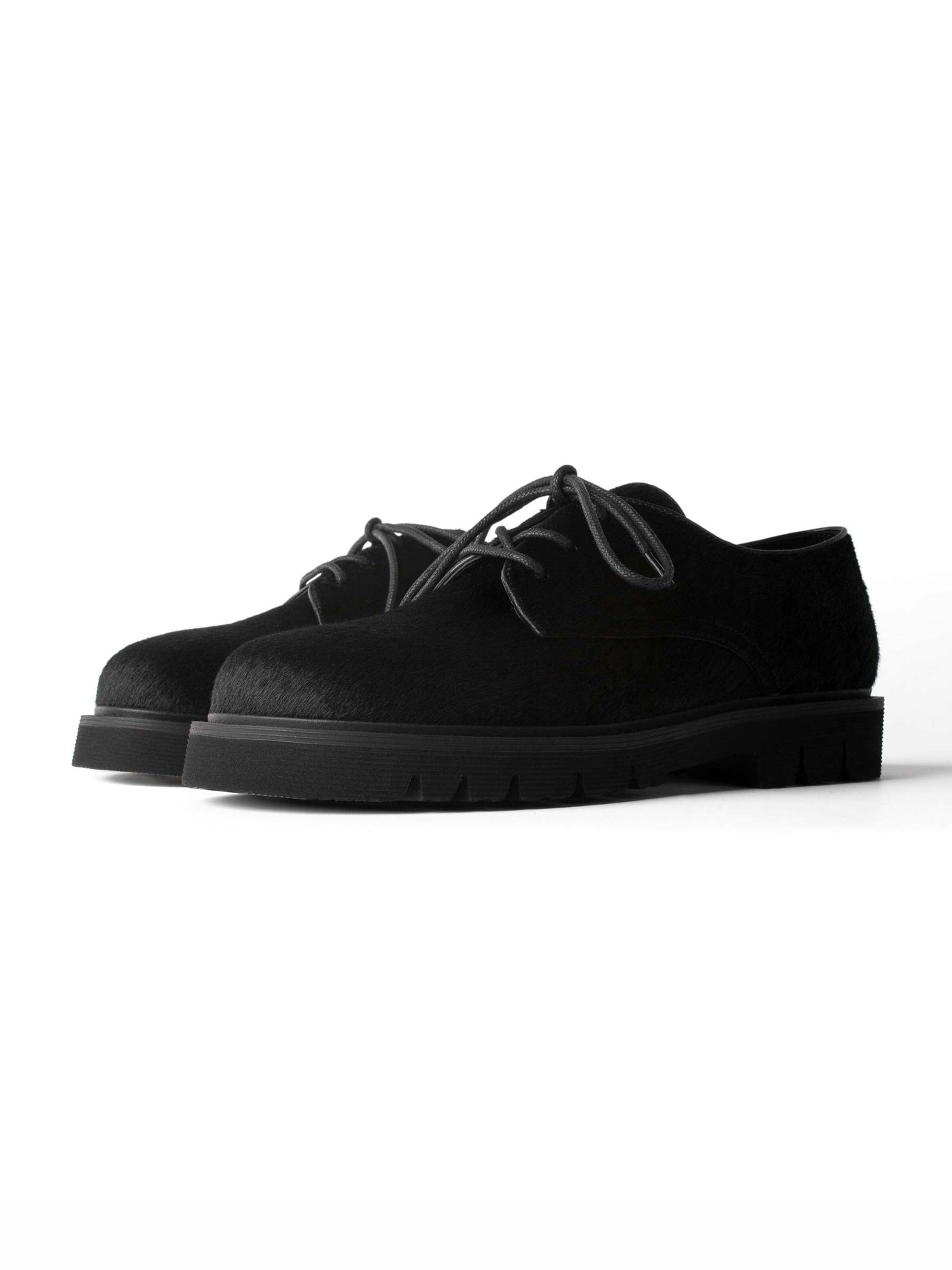 L37 HANDMADE SHOES - Sapato com atacadores 'PIXIE RUSH' em preto