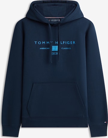 TOMMY HILFIGER Mikina – modrá: přední strana