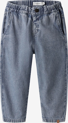Lil'Atelier Loosefit Jeans in Blauw: voorkant