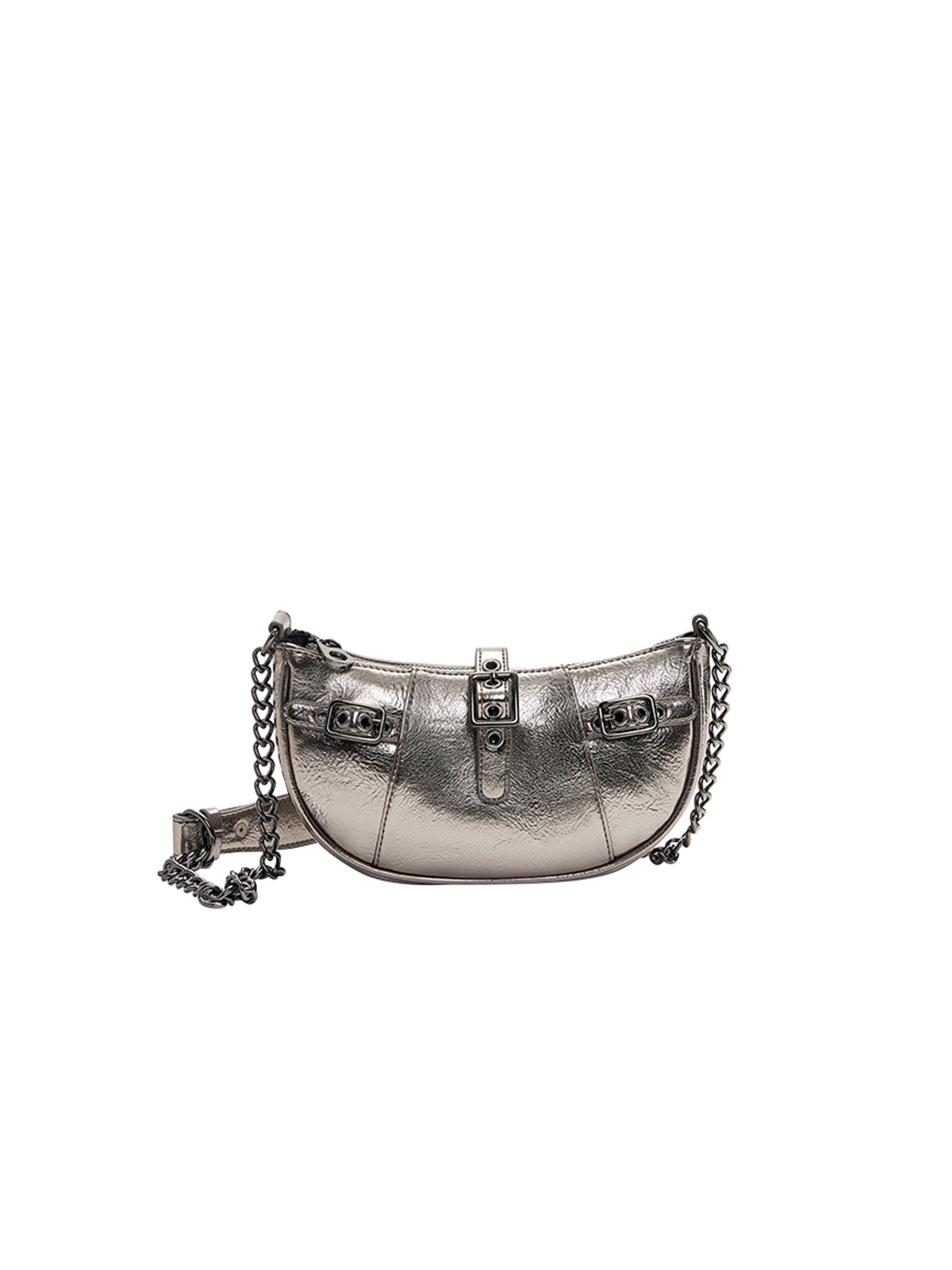 Silver hardware crossbody bag hotsell