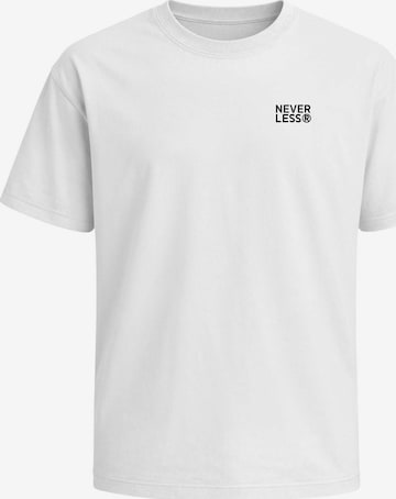 Neverless Shirt 'Panda Bambus' in Weiß: Vorderseite