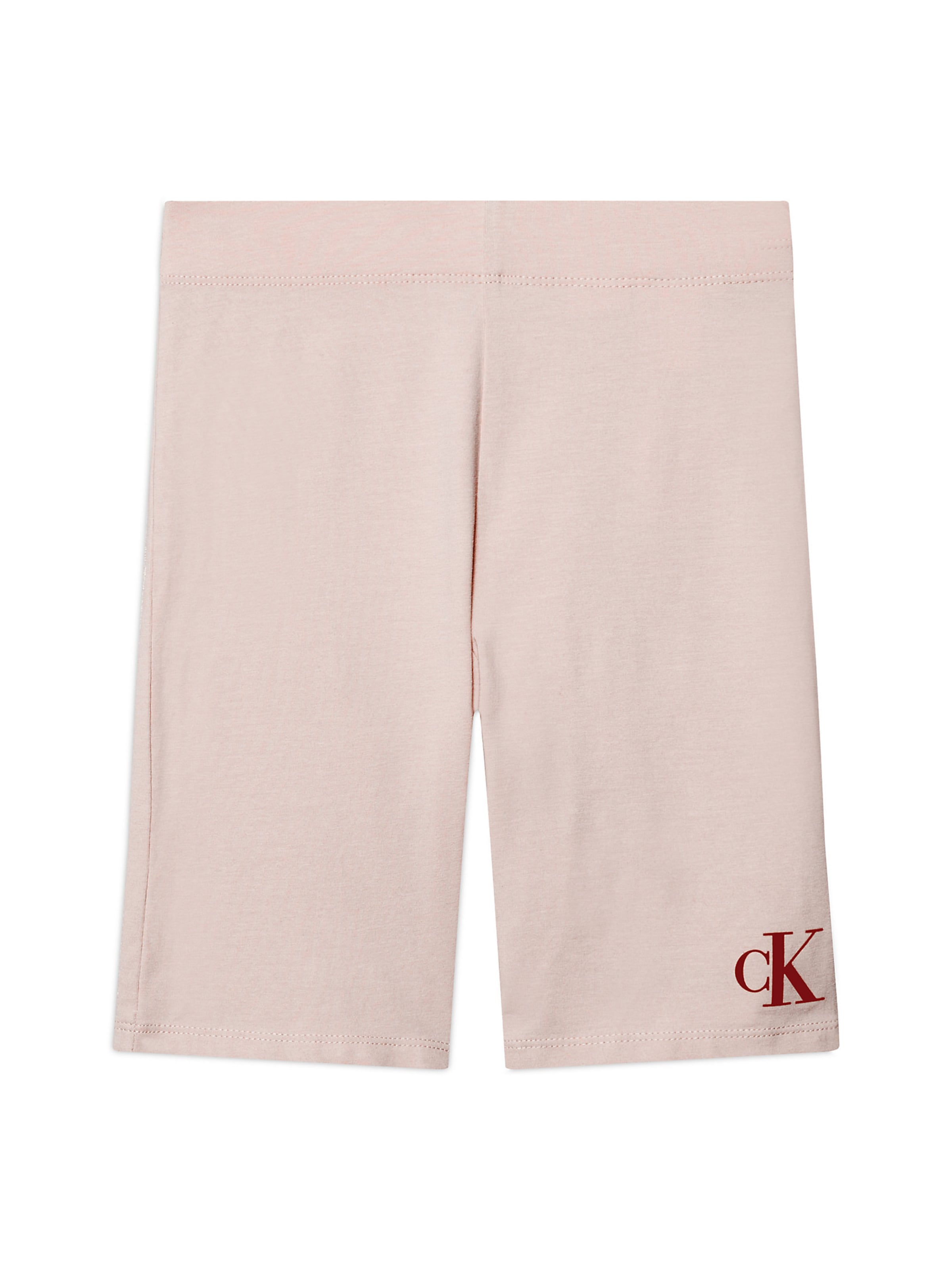 Calvin Klein Jeans Skinny Shorts in Pink: Vorderseite