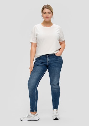 Skinny Jean QS en bleu