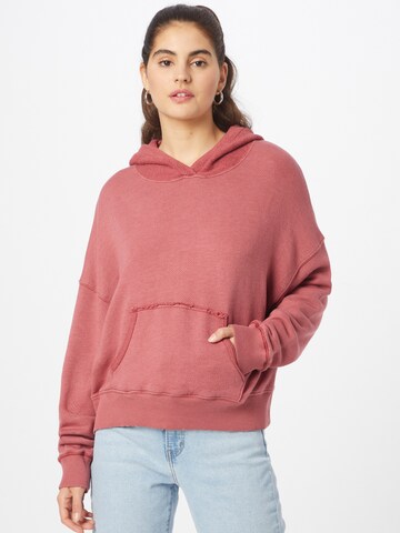 American Eagle Sweatshirt 'DOLMAN' i rød: forside