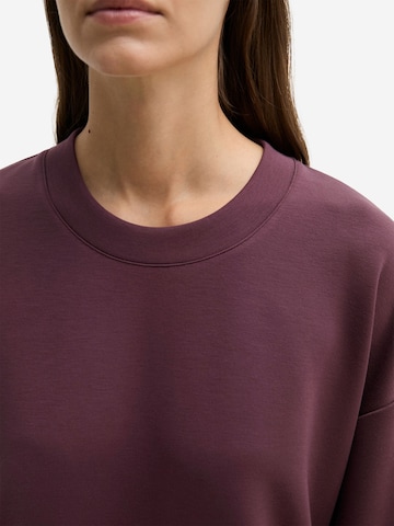 Sweat-shirt ' Modal Allure ' Marc O'Polo en rouge