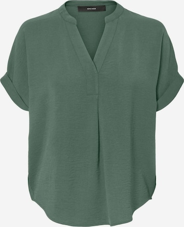 Vero Moda Curve Blouse in Groen: voorkant