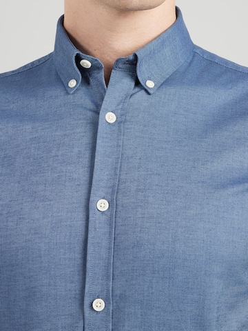 Lindbergh - Ajuste estrecho Camisa en azul