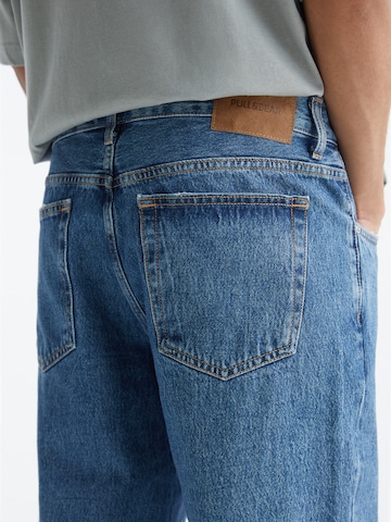 Pull&Bear Regularen Kavbojke | modra barva