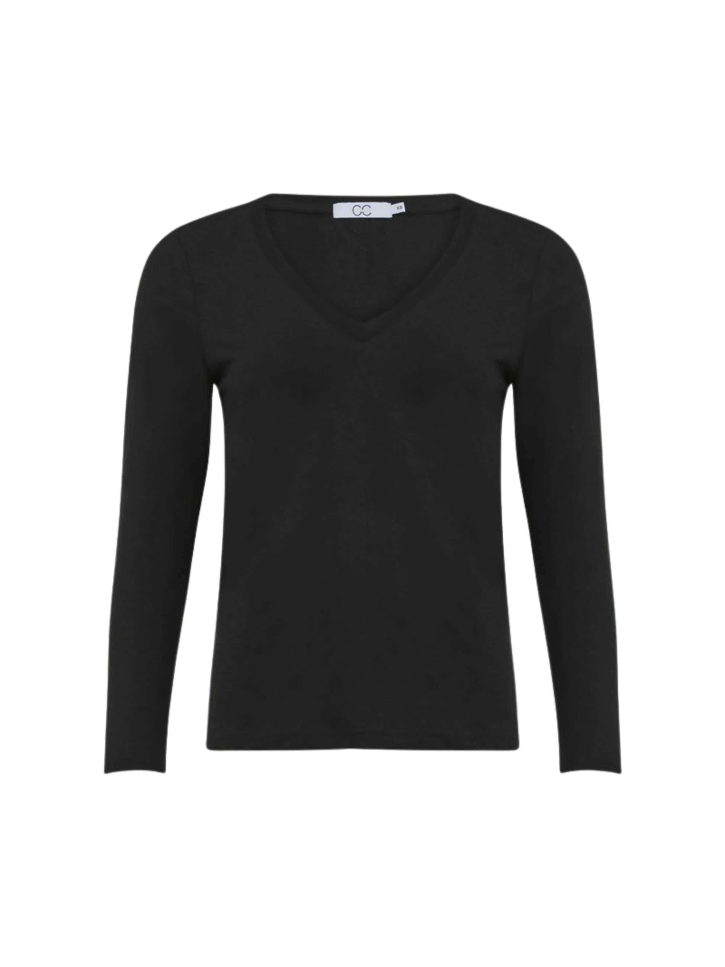 Coster Copenhagen - Top ' CC ' en negro: frente