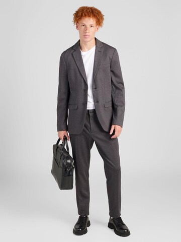 Coupe slim Veste de costume SELECTED en gris