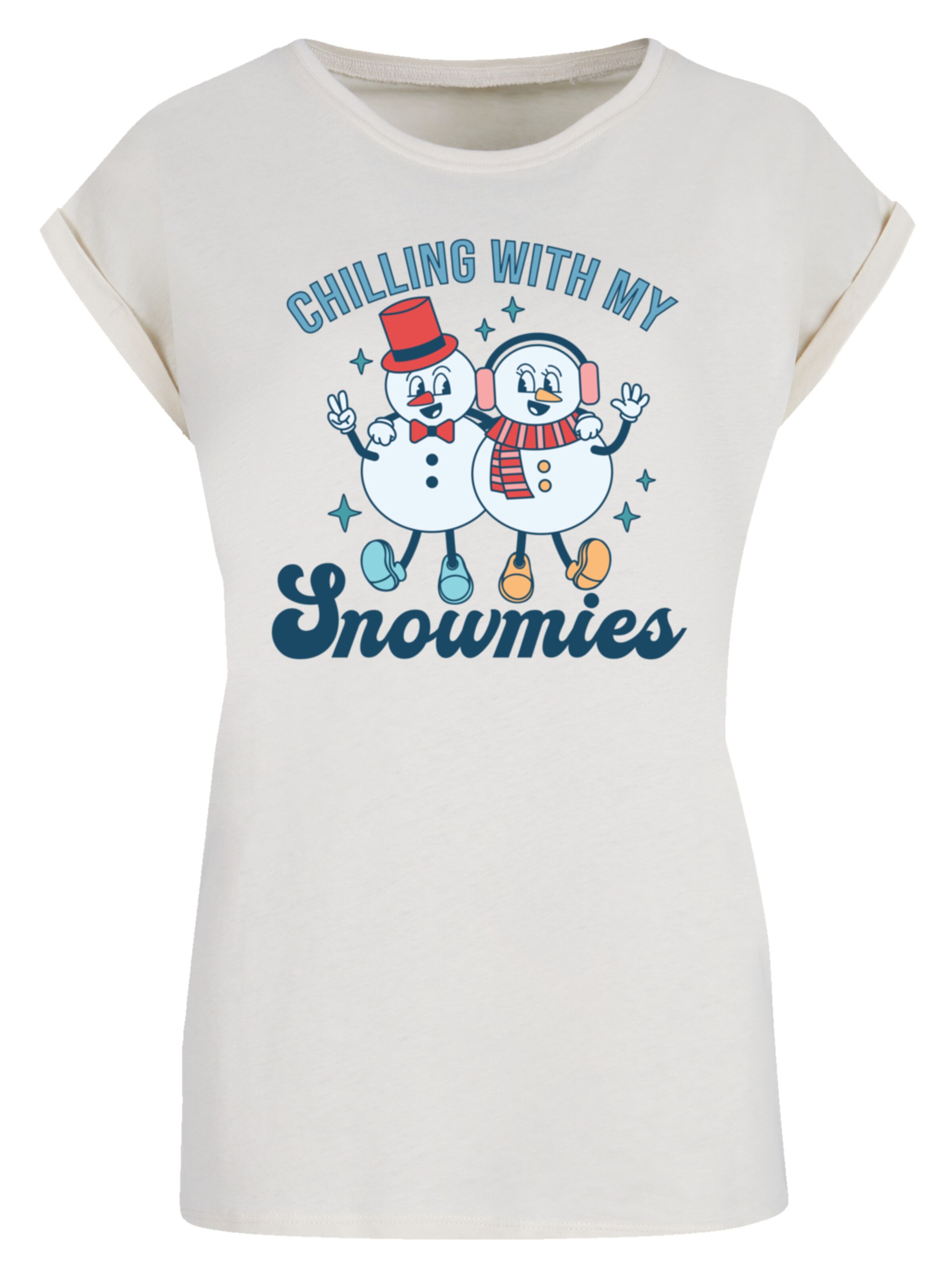 F4NT4STIC Shirt in Beige: front