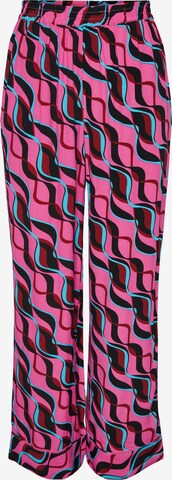 Y.A.S Loose fit Pants 'Sippy' in Pink: front