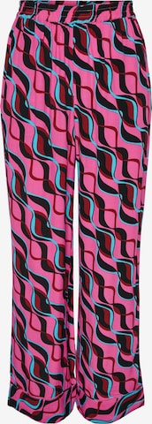 Y.A.S Loose fit Pants 'Sippy' in Pink: front