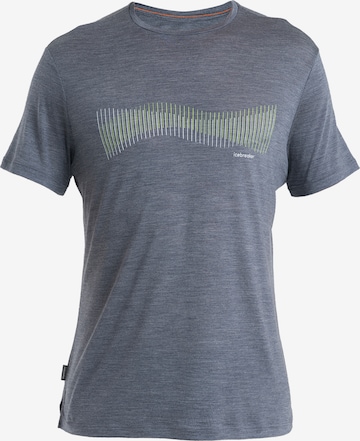 T-Shirt fonctionnel 'Cool-Lite Sphere III' ICEBREAKER en gris : devant