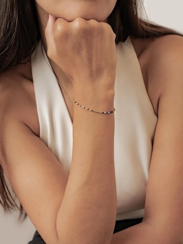 Bracelet 'Vibrant Bead' Hey Happiness en argent