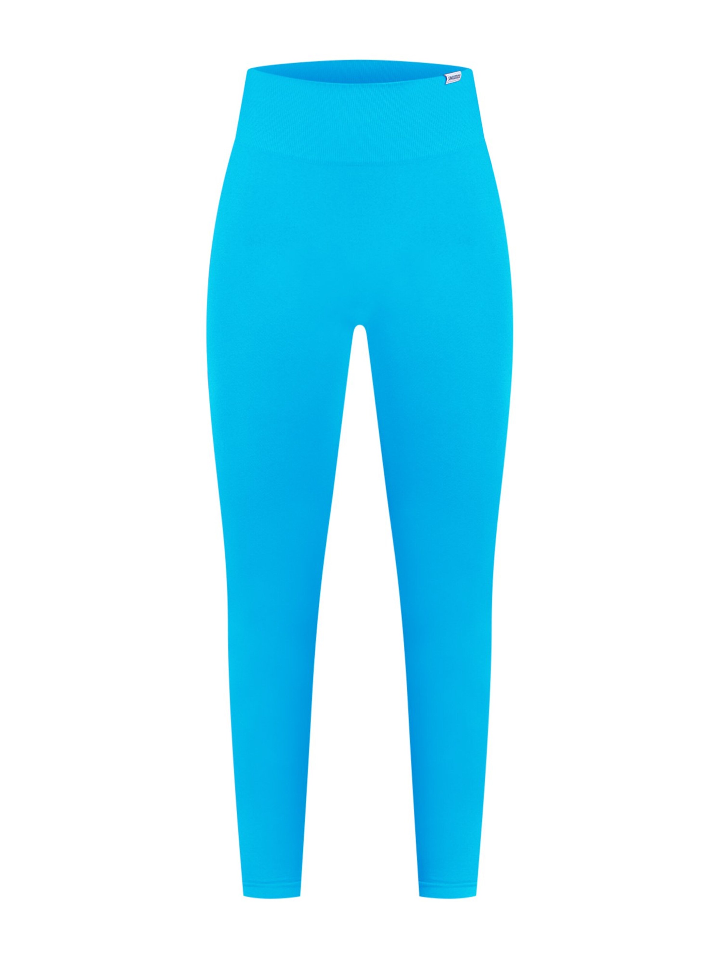 Smilodox Skinny Amaze Pro High Waist Seamless in Blau: Vorderseite