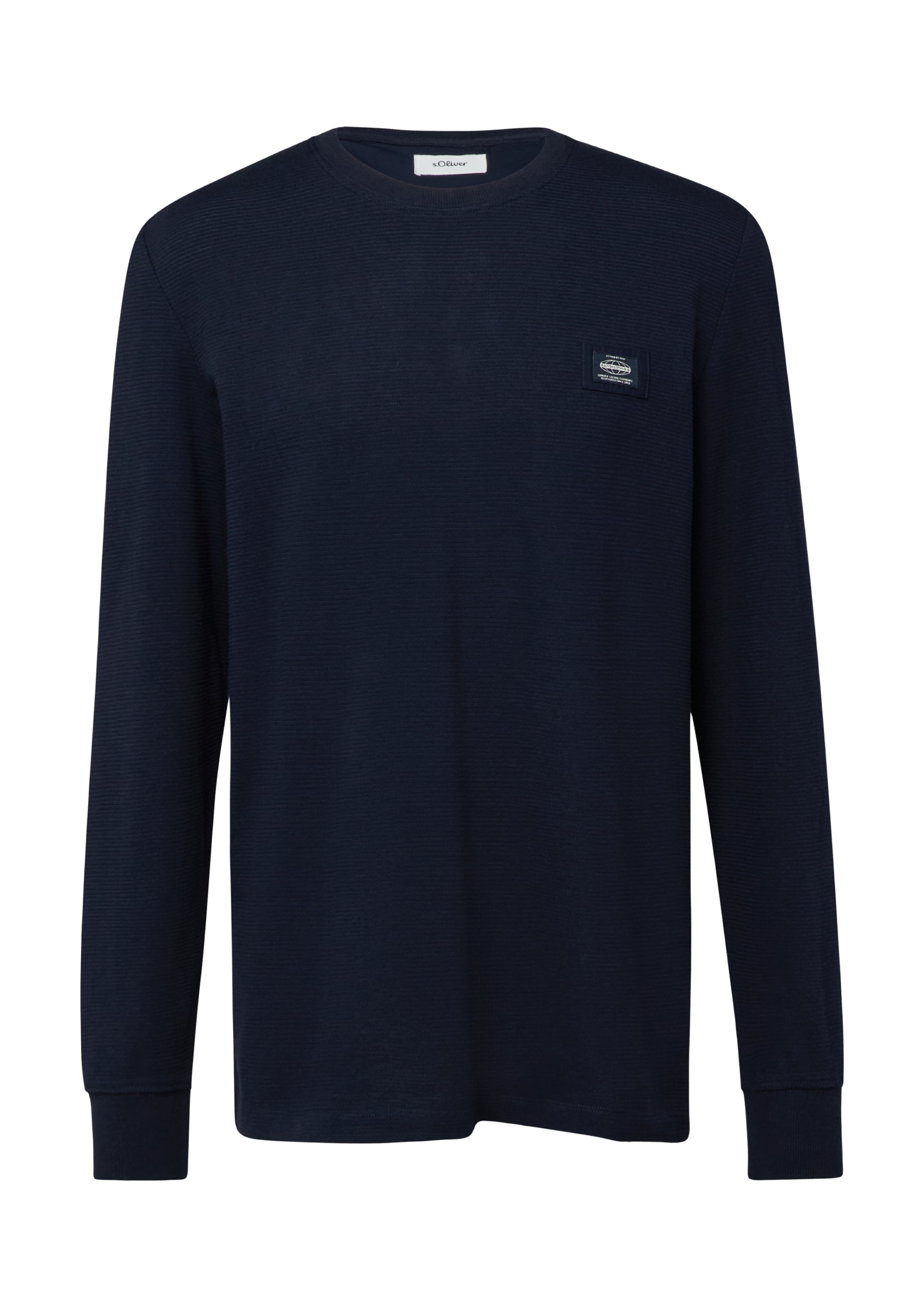 s.Oliver Shirt in Blauw: voorkant