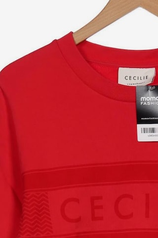 Cecilie Copenhagen Sweatshirt & Zip-Up Hoodie in M in Red