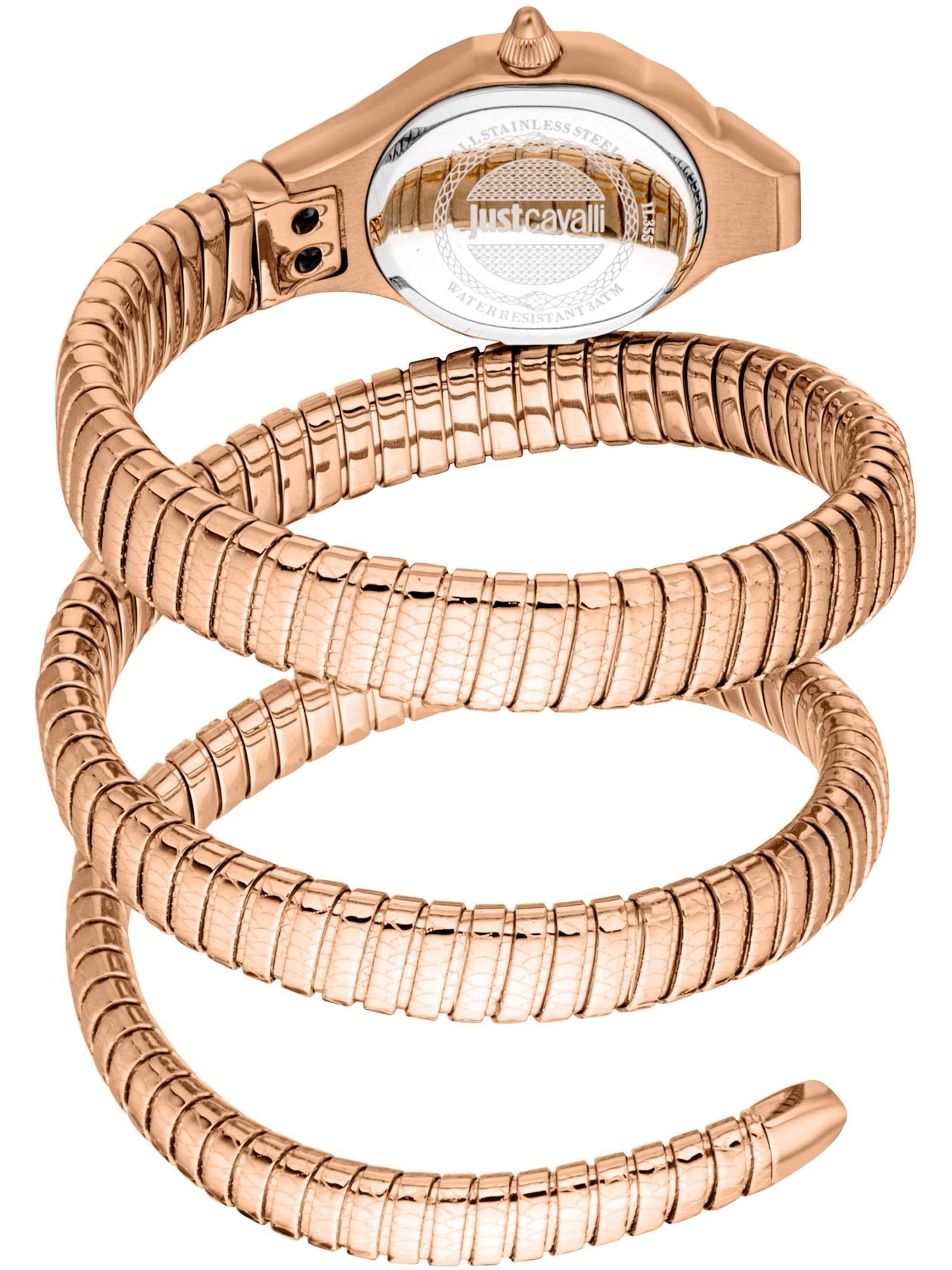 Just Cavalli Analoguhr in Gold