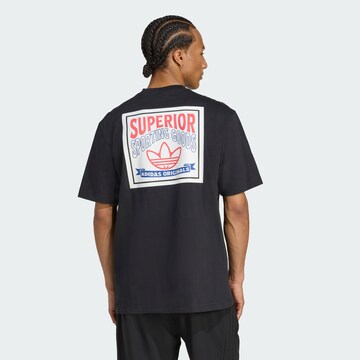 ADIDAS ORIGINALS Shirt 'Wabash' in Black: front