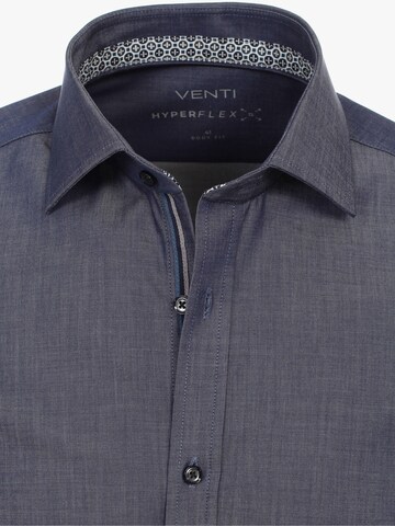 VENTI Slim fit Business Shirt in Grey