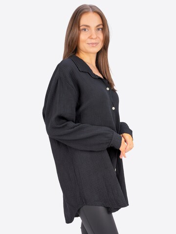 Seasons of April Blouse 'Susie' in Zwart