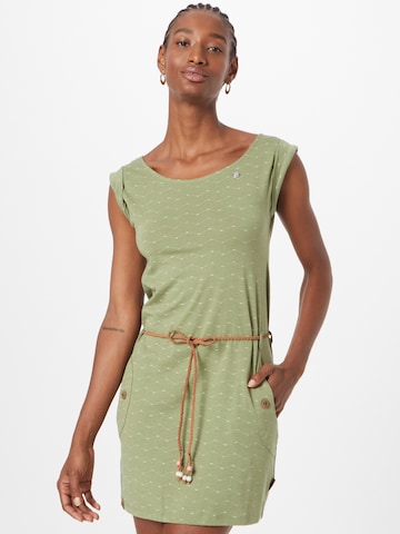 Ragwear - Vestido 'TAG' en verde: frente