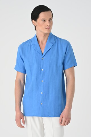 Antioch Regularny krój Koszula w kolorze niebieski: przód