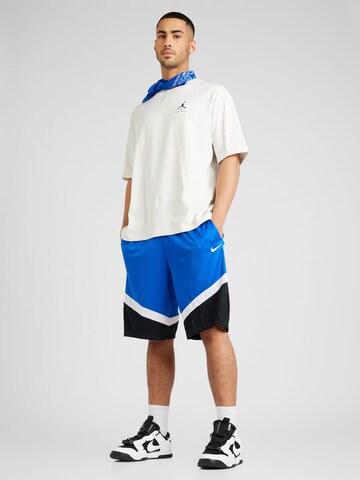 NIKE Normální Sportovní kalhoty – modrá