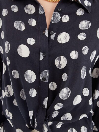 Bigdart Bluse in schwarz / weiß, Produktansicht