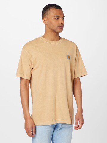 T-Shirt 'Nelson' Carhartt WIP en marron : devant